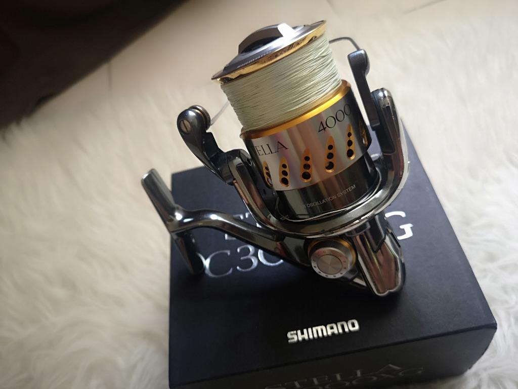 SHIMANO STELLA 4000 XG Fishing Reel _ MADE IN JAPAN, Sports Equipment,  Fishing on Carousell