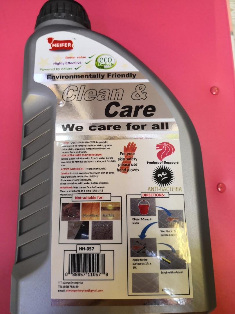 Toilet Bowl Jam / Toilet Stain Remover, Everything Else on Carousell