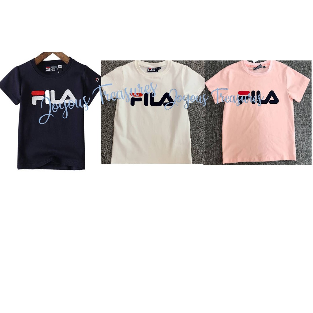 Fila shirt girls hotsell