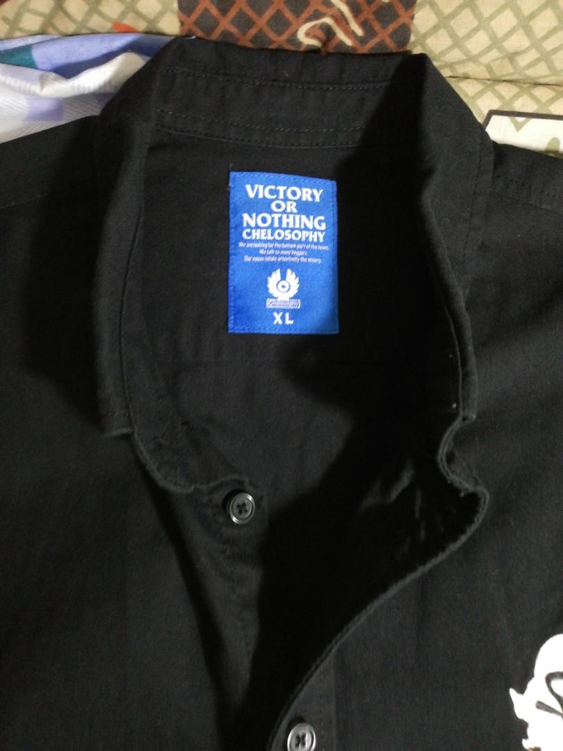 Victory or Nothing (Category: Formal Shirts) located in Manila. Submitted by five.seven (Listing ID 237227007, Image 2). Description: Sleeveless. In great condition..