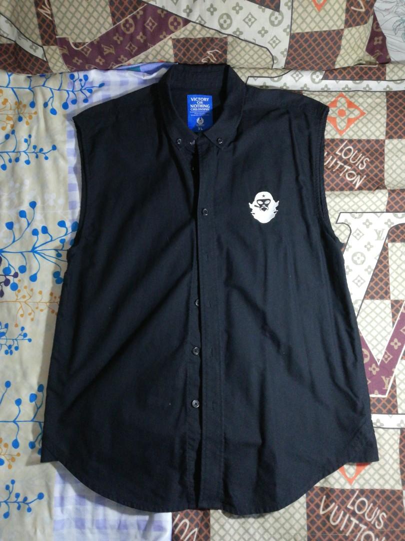 Victory or Nothing (Category: Formal Shirts) located in Manila. Submitted by five.seven (Listing ID 237227007, Image 1). Description: Sleeveless. In great condition..