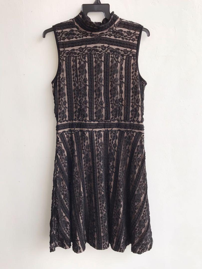 Vince Camuto Black Lace Dress Women S Fashion Clothes Dresses