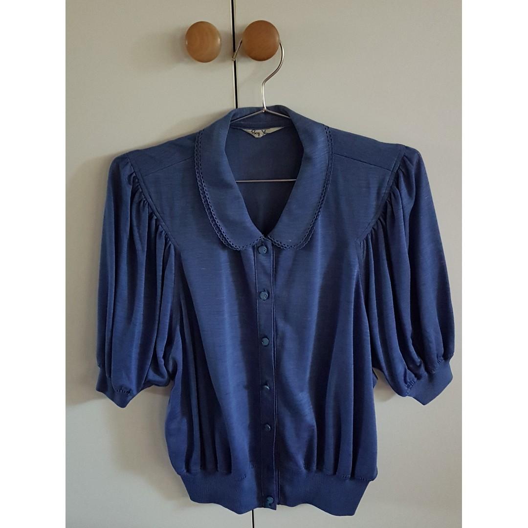 peter pan collar blouse womens