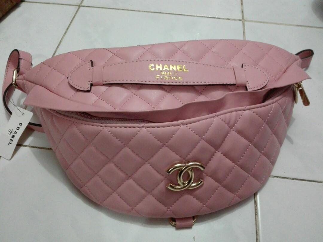 Waistbag Tas Selempang Dada Chanel Fesyen Wanita Tas Dompet Di Carousell