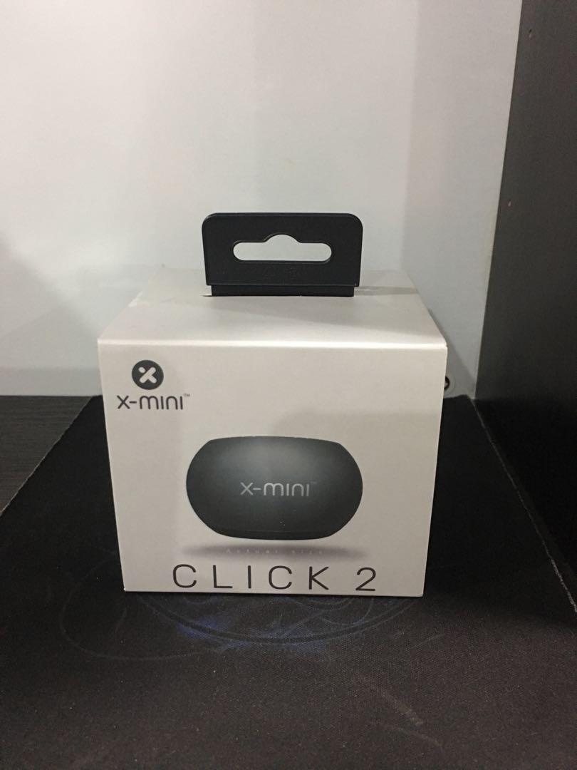 x mini click 2 speaker