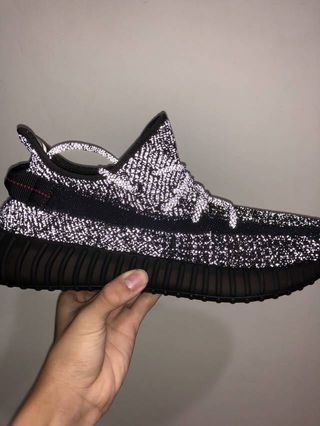 Adidas Yeezy Boost 350V2 Black Us12 Bump