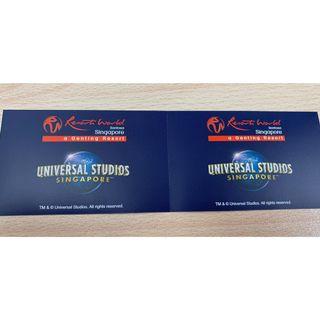 USS Universal Studios x 2 Adult Physical tickets Exp 28/11