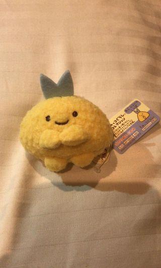 日本直送 角落生物 炸魚尾 魚尾 手玉 毛公仔