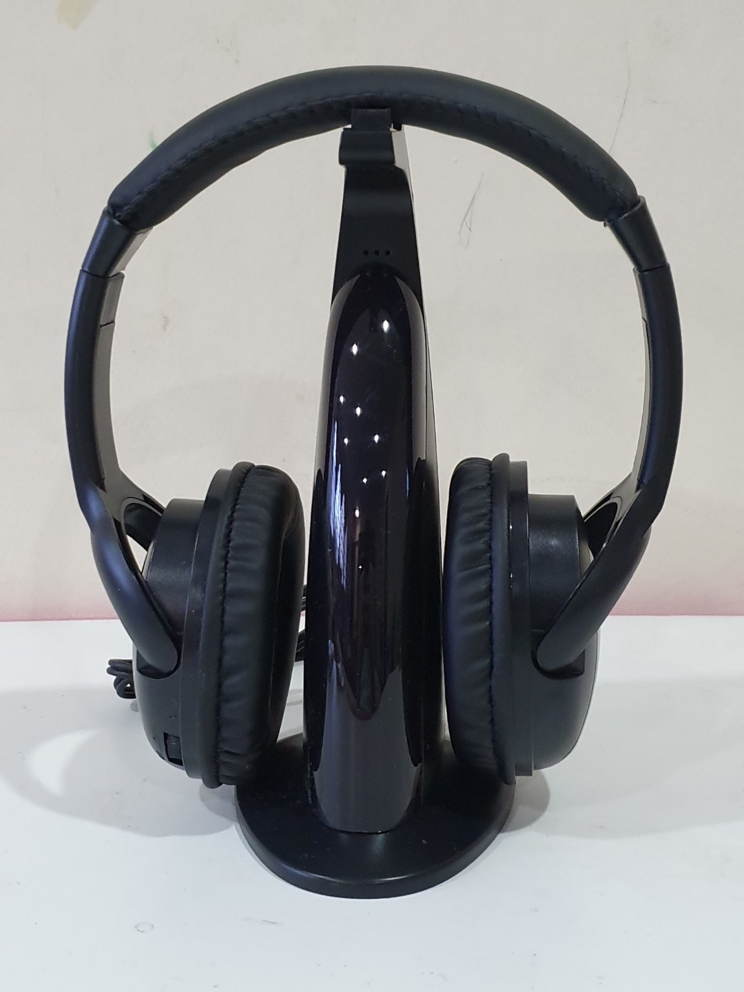 wireless rf headset with microphone