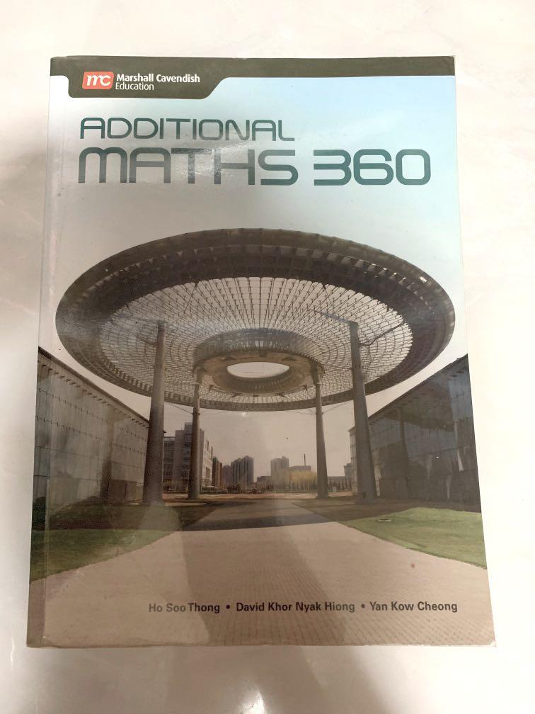 Additional Maths 360 Textbook, Hobbies & Toys, Books & Magazines ...
