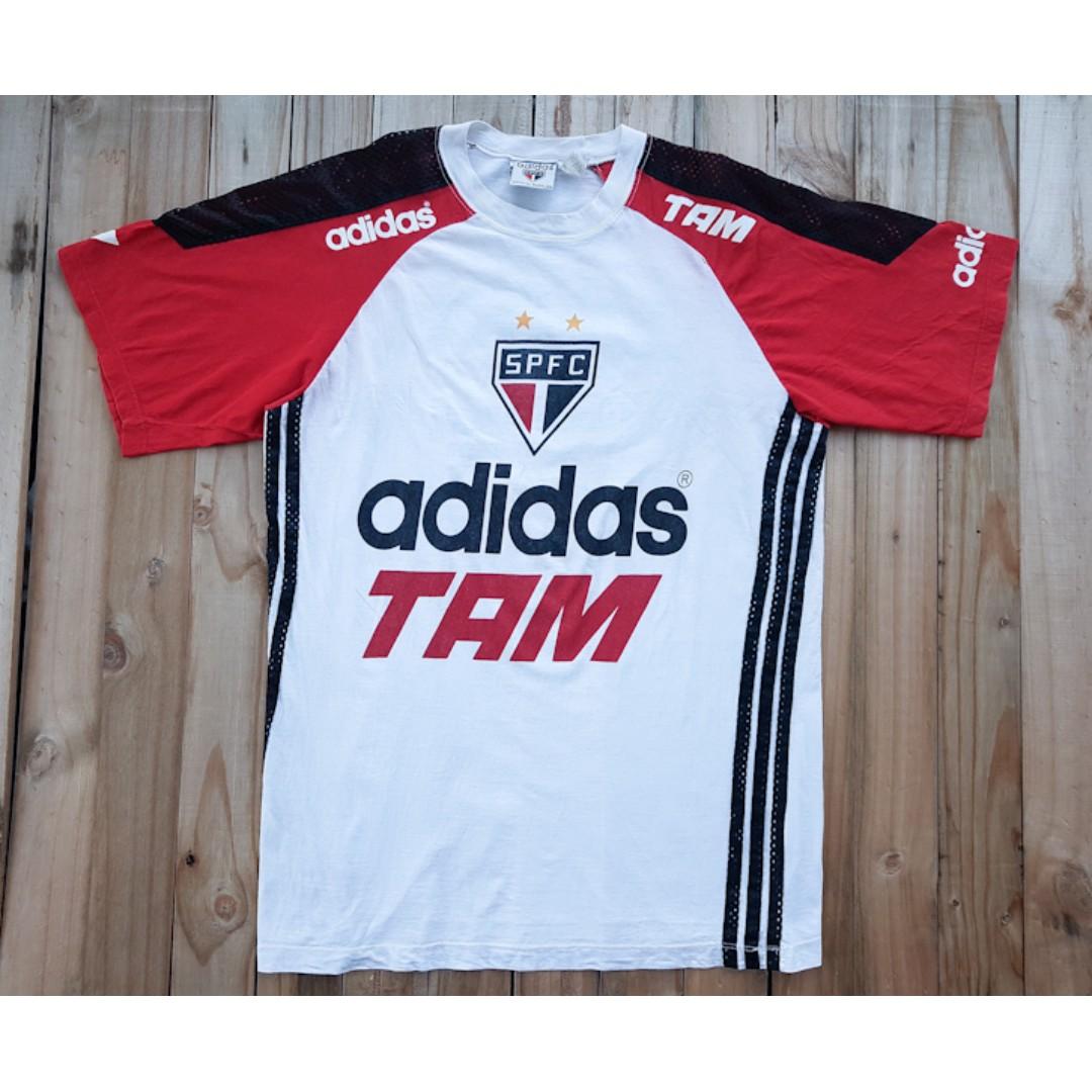 Adidas Sao Paulo FC Tshirt Men s Fashion Tops Sets Tshirts