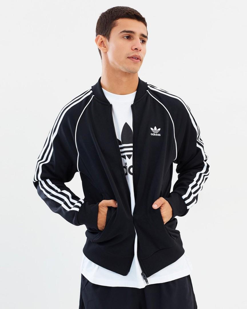 Adidas SST Track Jacket, Men's Fashion, Clothes, Tops on Carousell