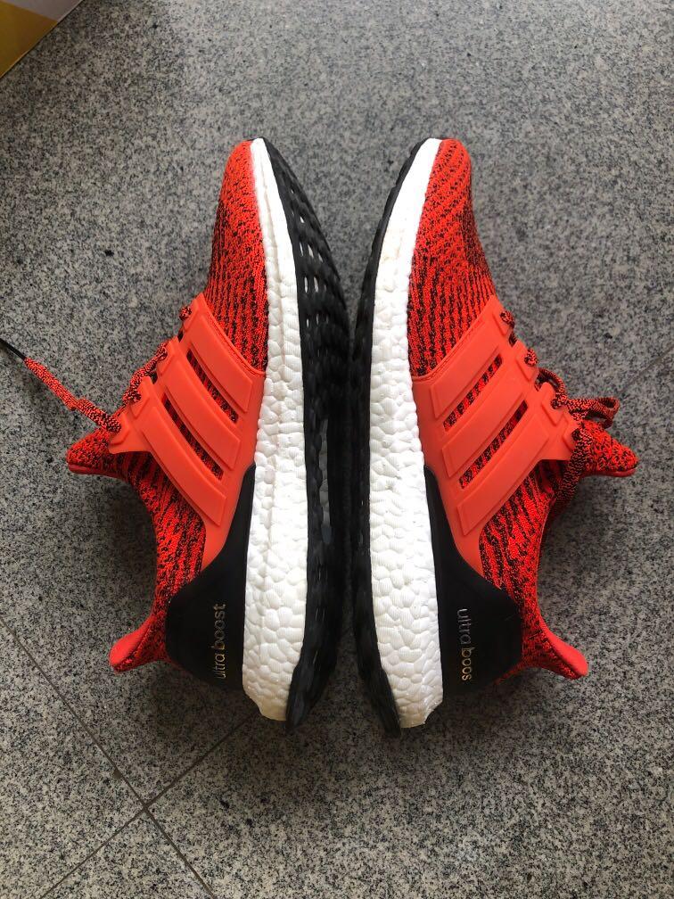 Adidas Ultra Boost Energy Red 3.0 Men s Fashion Footwear