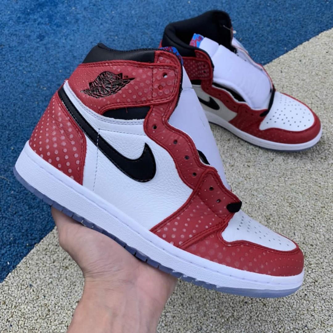 jordan 1's spider man