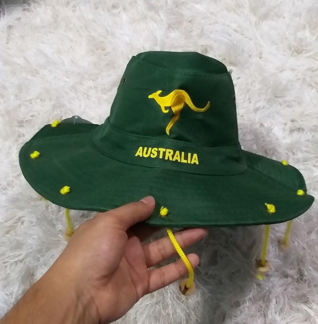 Australia bucket fishing hat, Men's Fashion, Watches & Accessories, Cap &  Hats on Carousell
