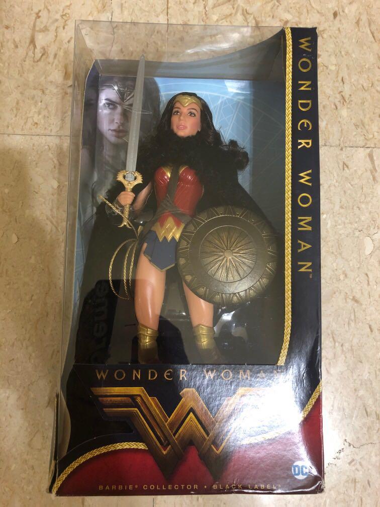 black wonder woman doll