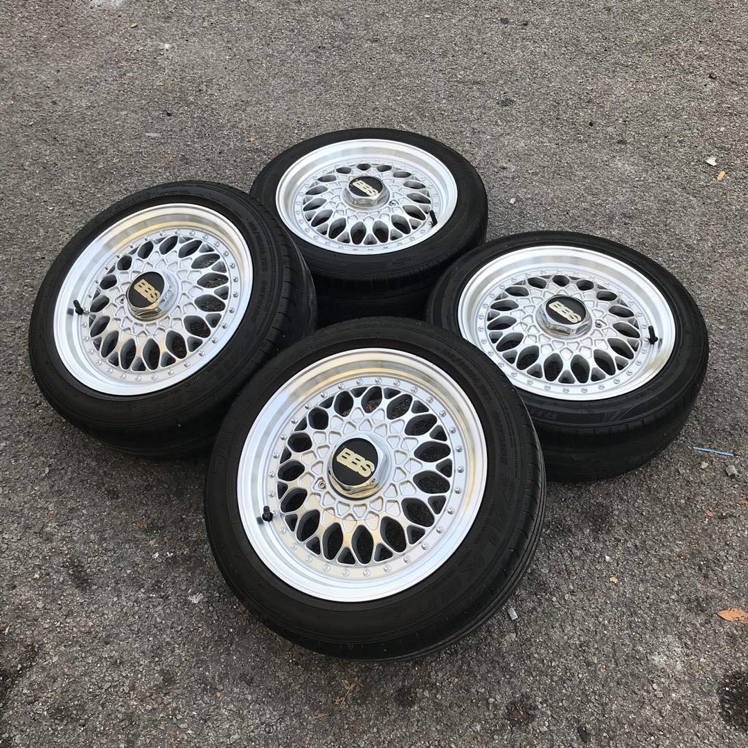 BBS RS 14 INCI KANCIL VIVA KELISA KENARI, Auto Accessories on Carousell