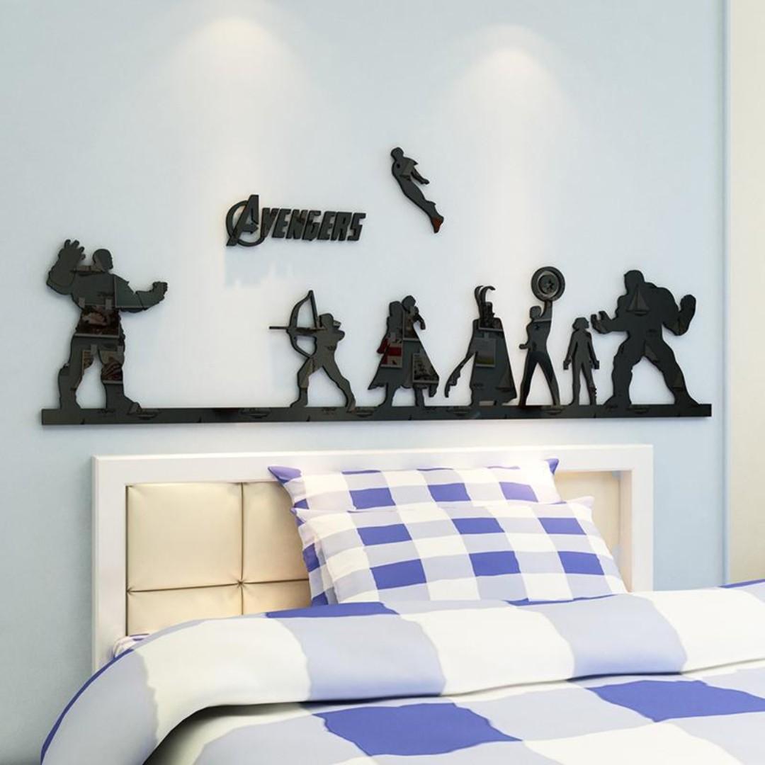 Bn Large Avengers Vs Thanos Wall Decor Furniture Home