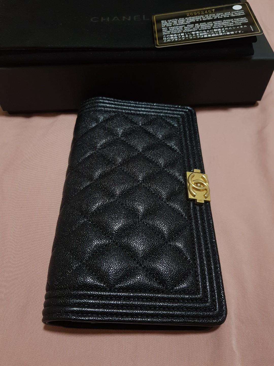 Boy chanel long discount flap wallet price