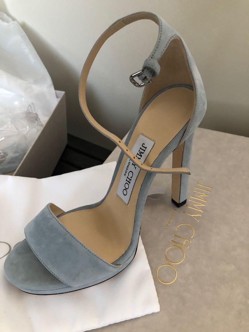 Jimmy choo heels discount blue