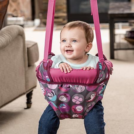 Brand New Evenflo Exersaucer Door Jumper Pink Bumbly Kids