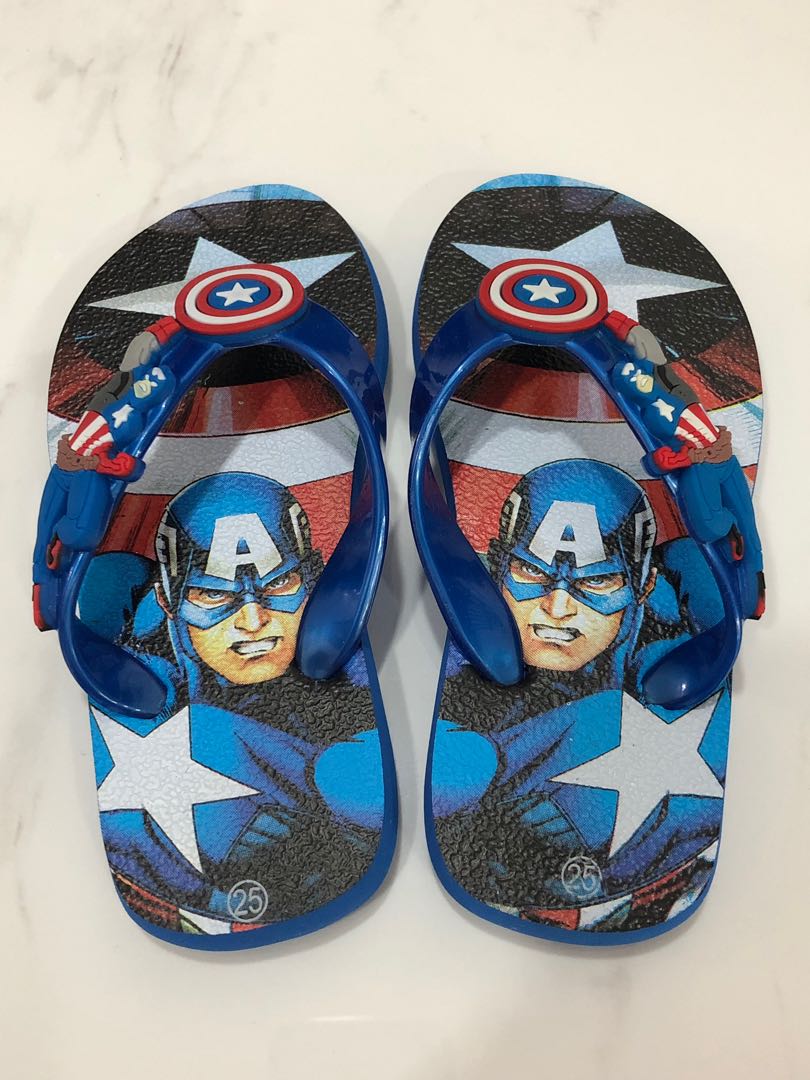 captain america slippers