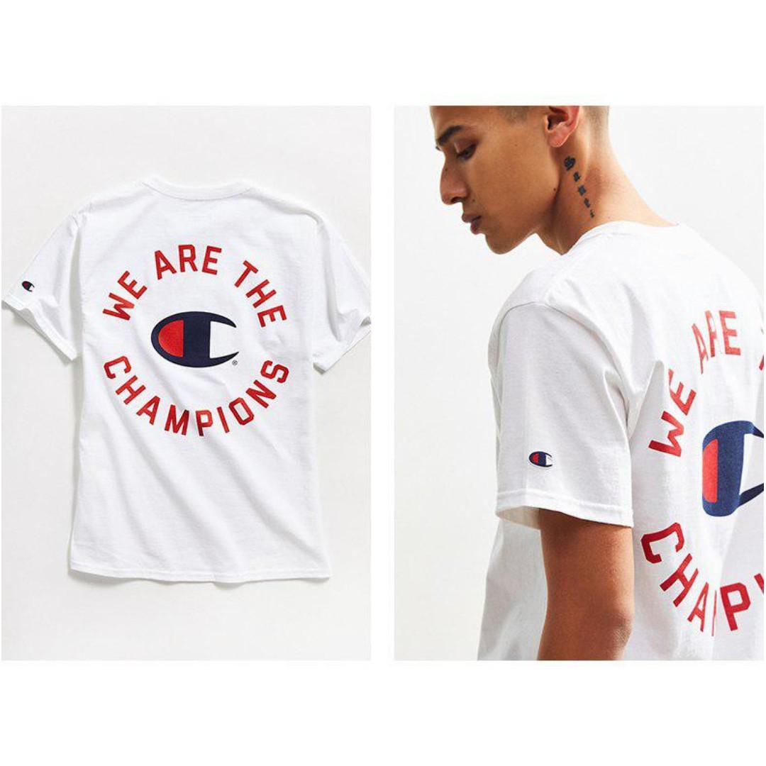 champion x queen we are the champions tee