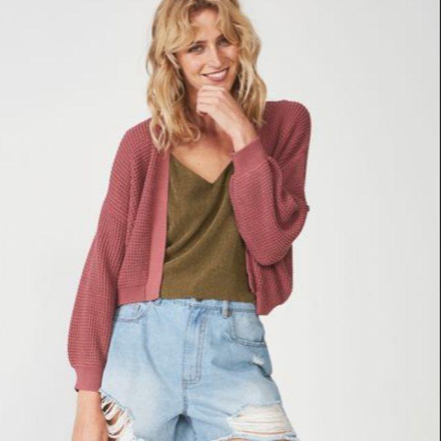 Cotton On Archy Summer Cardi Pink