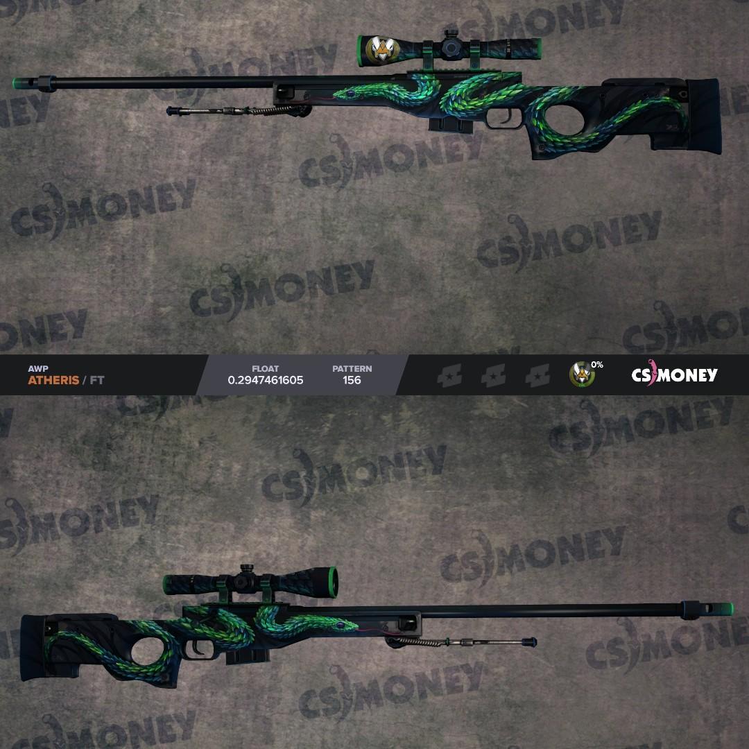 StatTrak™ AWP  Atheris (Battle-Scarred) – Handle CS:GO/CS2-Skins auf