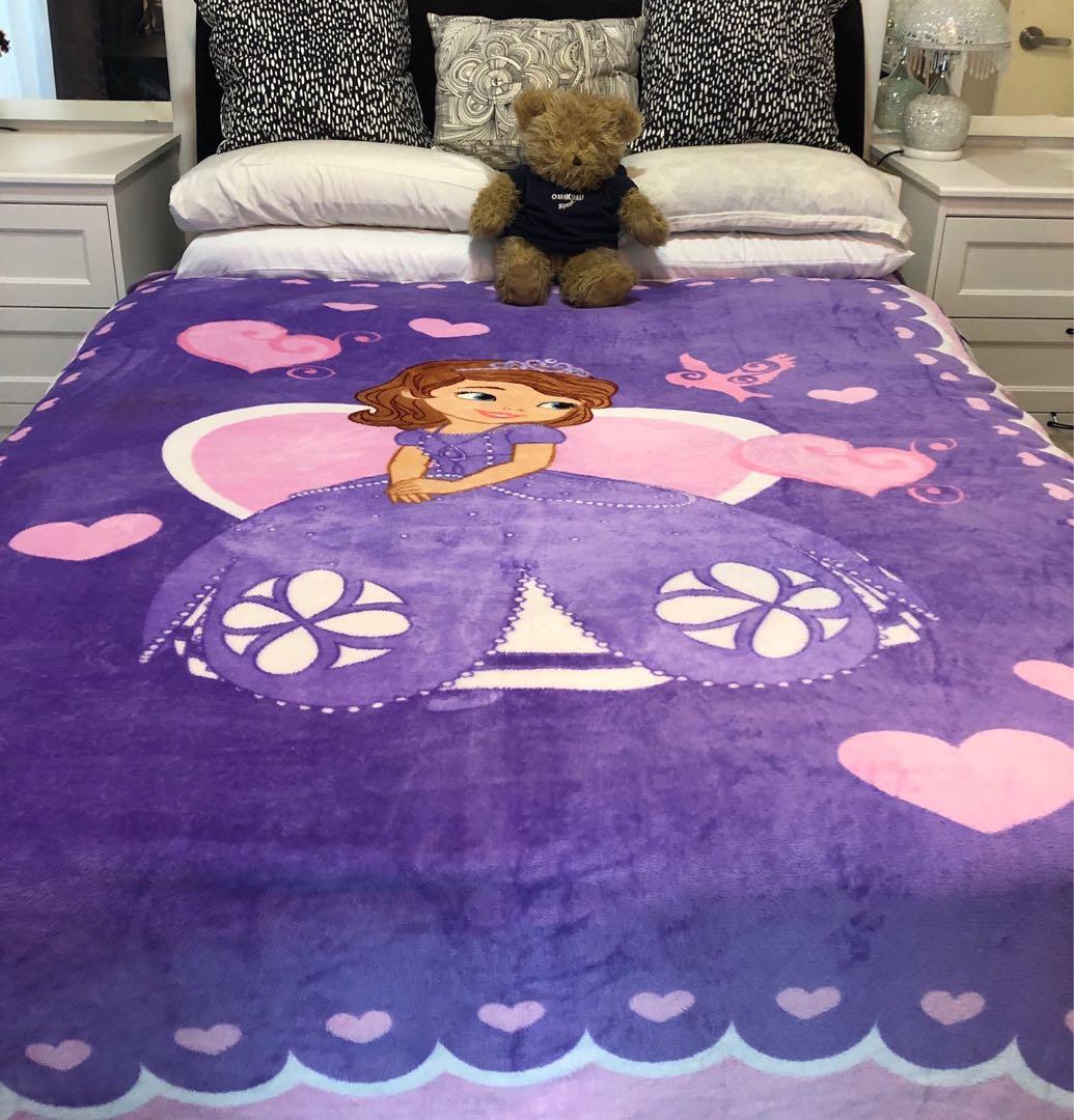 Disney Kids Girl Sofia The First Blanket Comforter Home