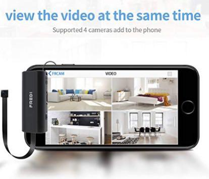 Fredi hd 720p wifi mini spy camera top