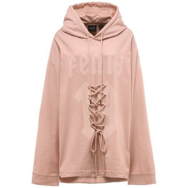 FENTY PUMA PINK OVERSIZED HOODIE Women s Fashion Coats Jackets