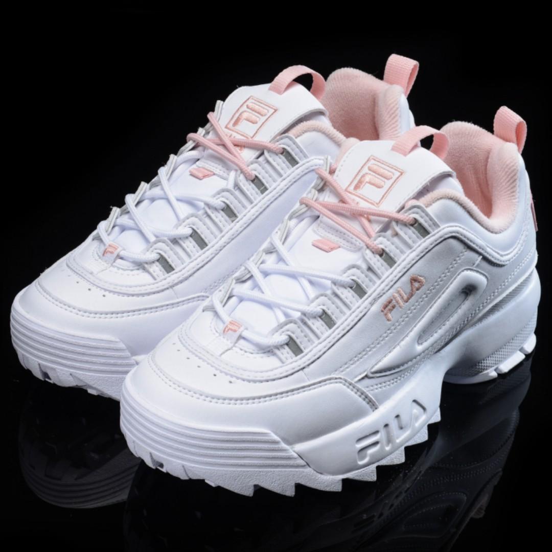 fila disruptor junior pink