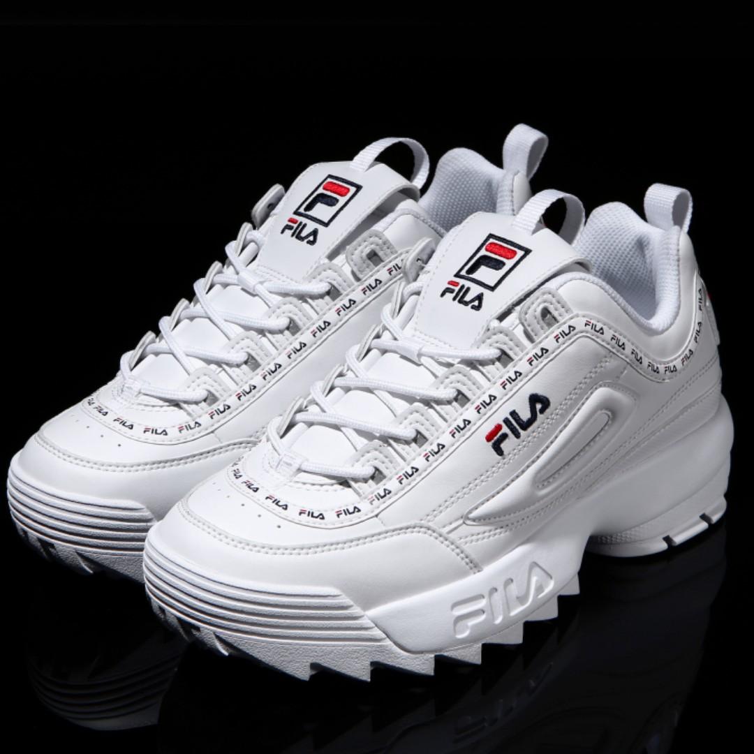 Fila disruptor 2 tape white clearance