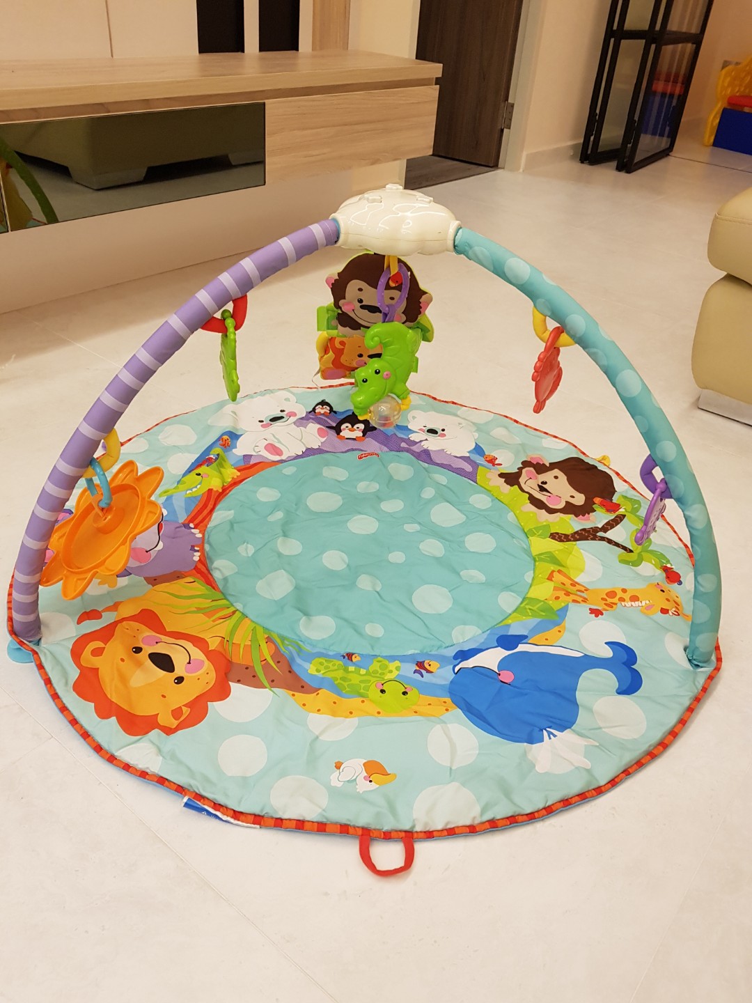 Fisher Price Animal Activity Floor Mat Babies Kids Toys