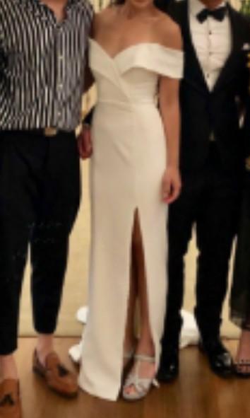gia off shoulder gown