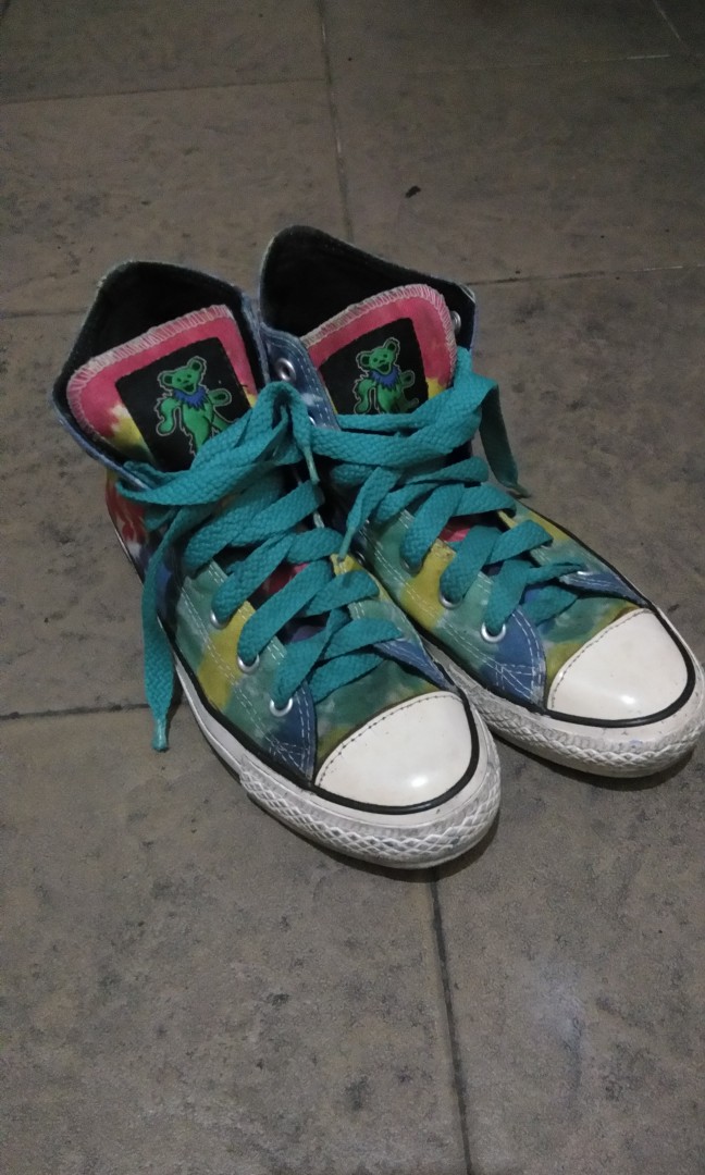 grateful dead converse high tops