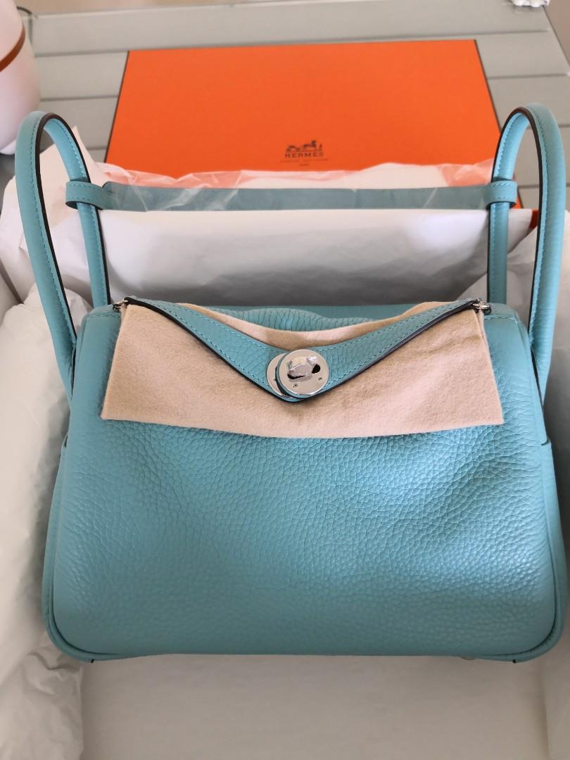 NEW Hermes Lindy Touch 26 Blue - Yourauthenticseller