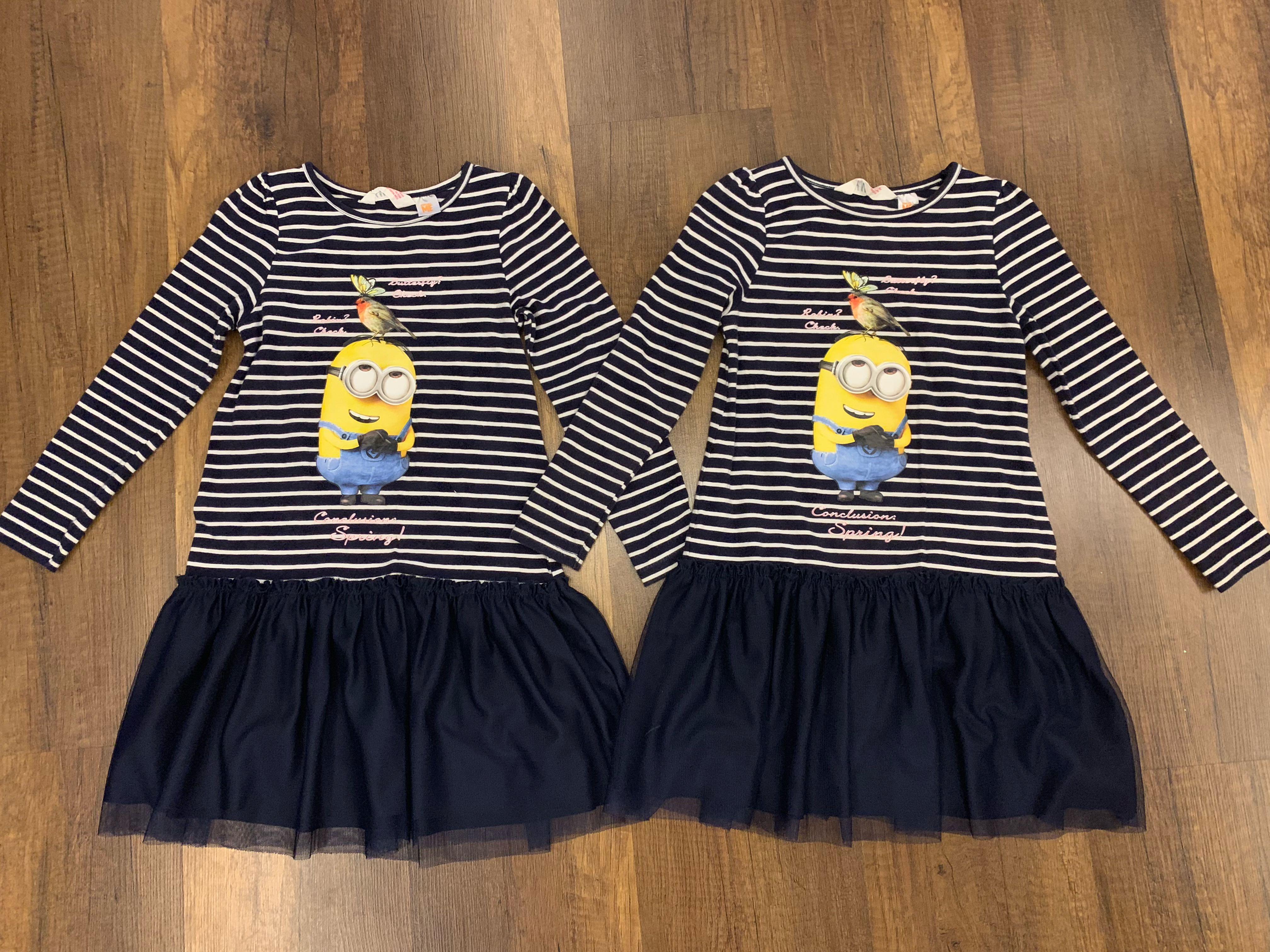 H M Girls Long Sleeves Black Dresses Babies Kids Girls Apparel 4 To 7 Years On Carousell