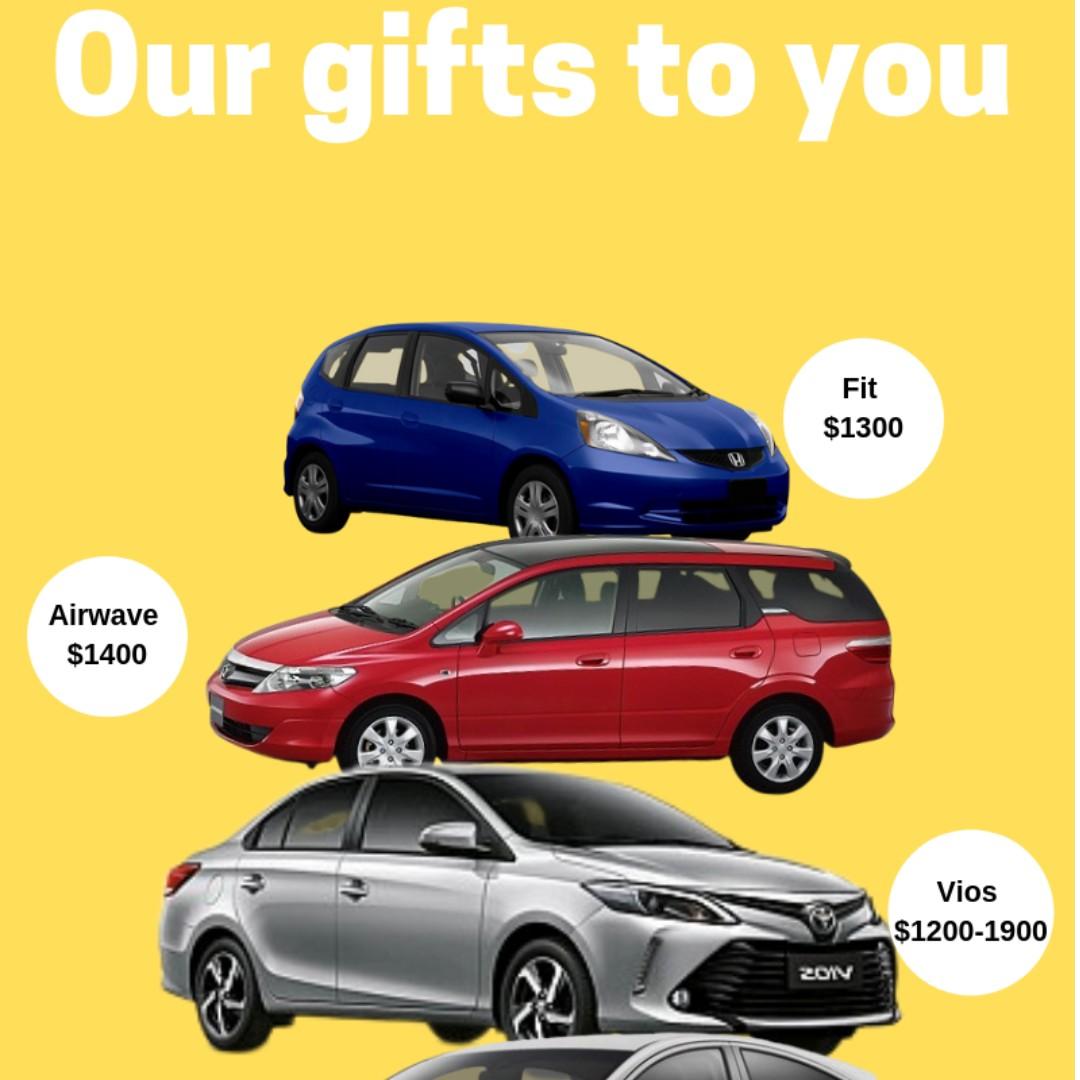 Honda Shuttle Fit For Short Term Rental Long Term Leasing Cars