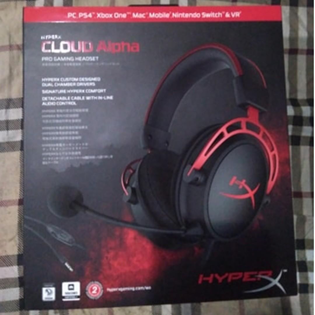 Hyperx Cloud Alpha Pro Gaming Headset On Carousell