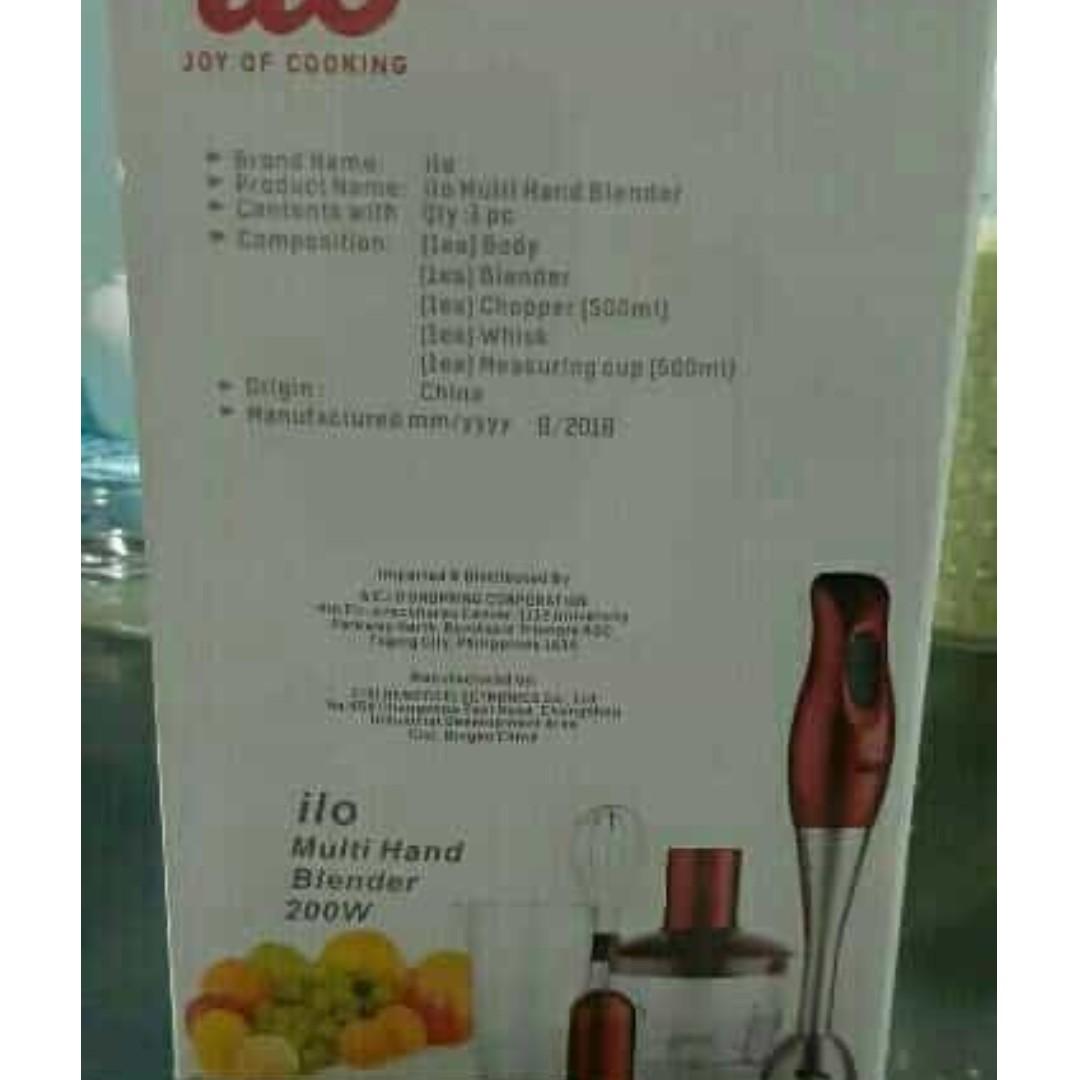 ilo food processor, TV & Home Appliances, Kitchen Appliances, Juicers ...