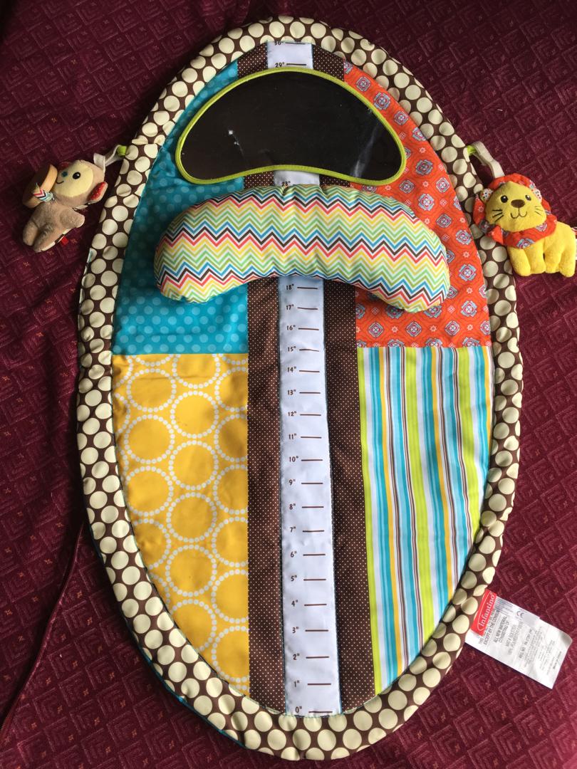 infantino tummy time mat