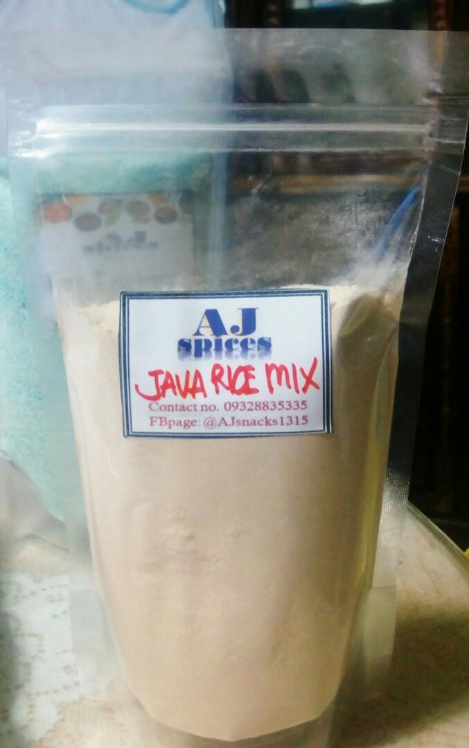 Instant Java Rice Mix Food Drinks On Carousell