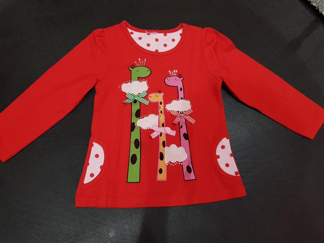 56 Koleksi Model Baju Anak Gambar Jerapah HD Terbaru