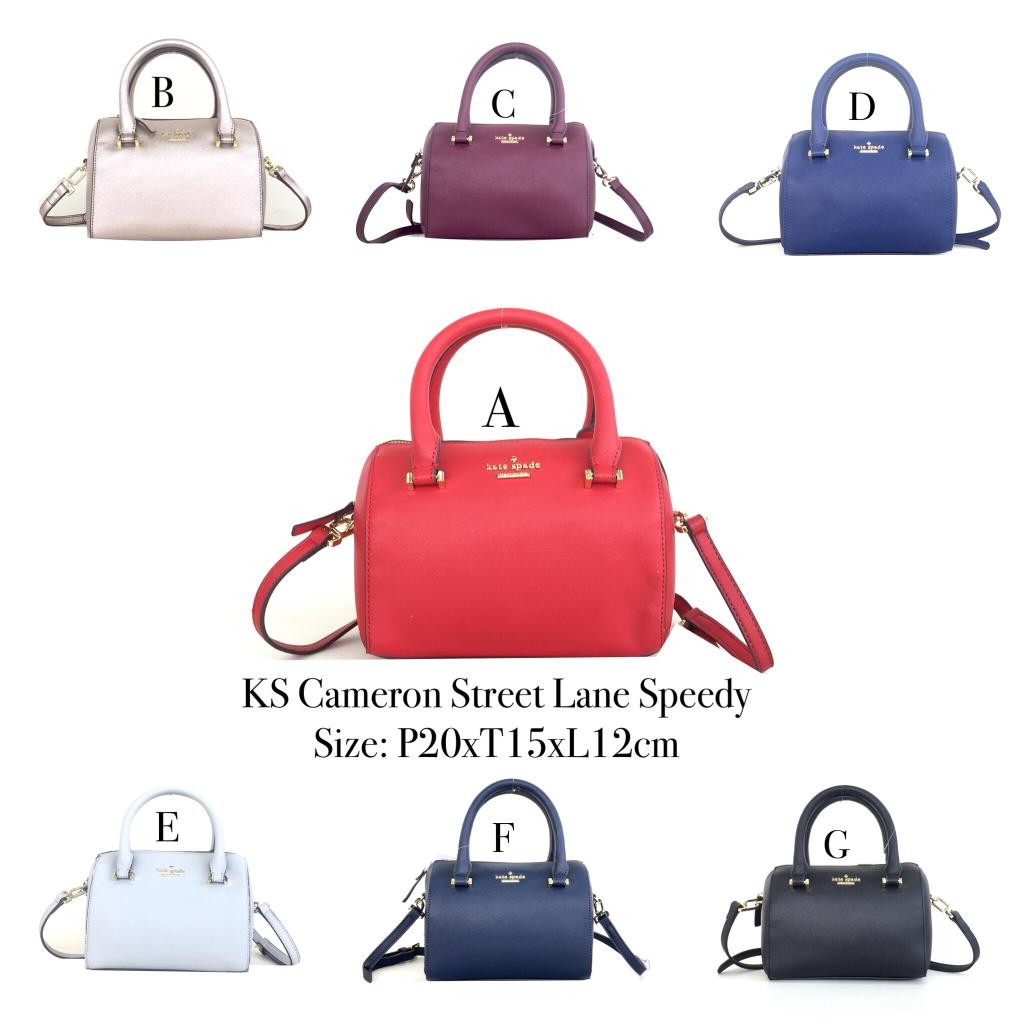 Kate Spade Cameron Street Lane Speedy Fesyen Wanita Tas