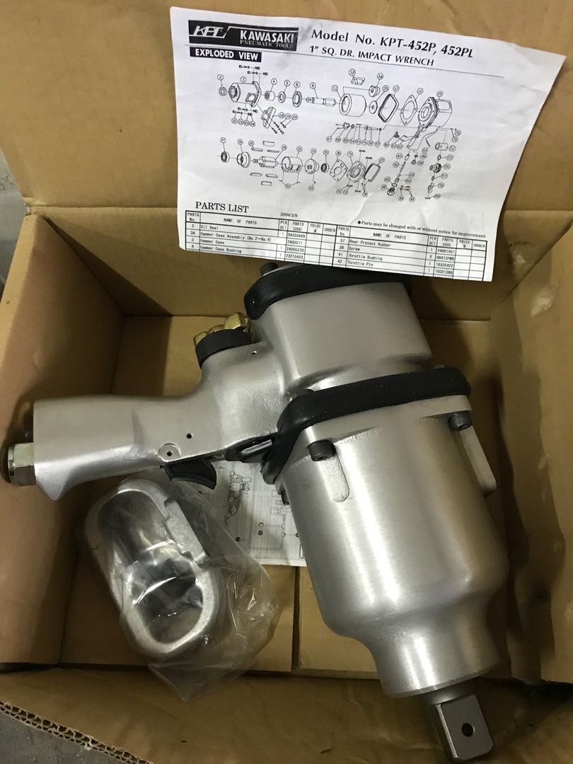 Kawasaki 1inch Impact Wrench KPT452P (like new), Everything Else on