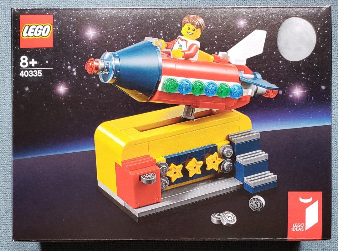 space rocket ride lego
