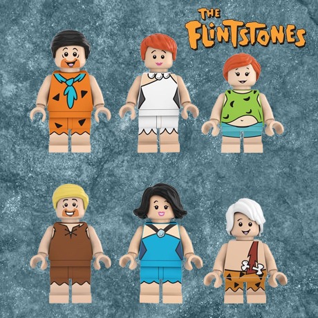 Lego shop flintstones minifigures