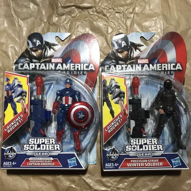 Marvel Captain America Winter Soldier Toys Games Bricks Figurines On Carousell